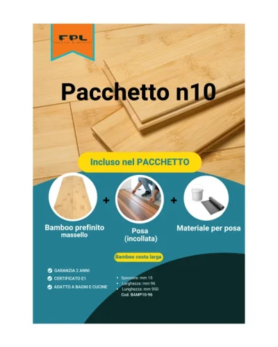 PACCHETTO PARQUET-POSA  #10