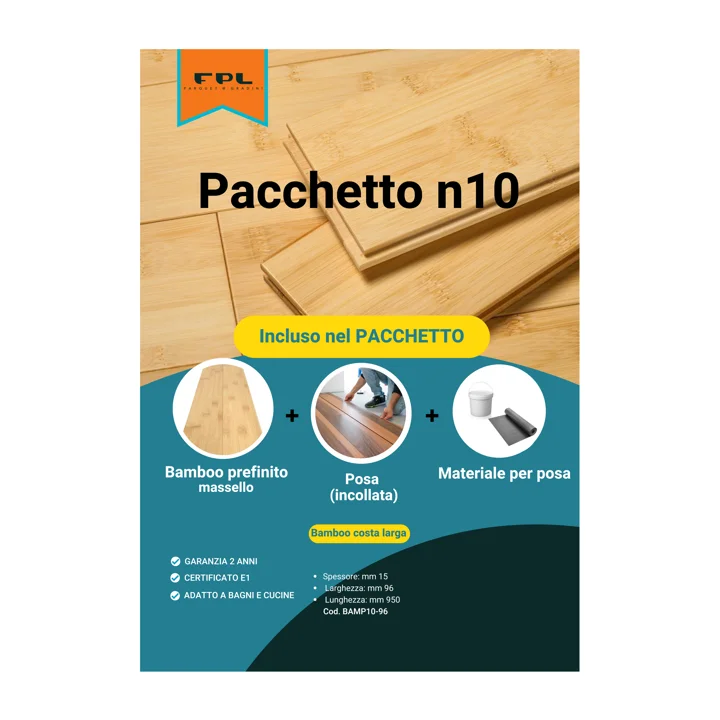 PACCHETTO PARQUET-POSA  #10