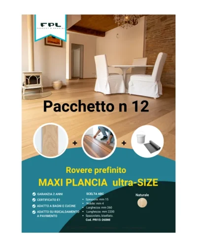 PACCHETTO PARQUET-POSA  #12