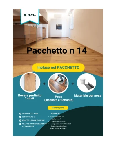 PACCHETTO PARQUET-POSA  #14