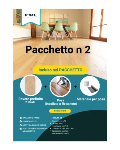 PACCHETTO PARQUET-POSA  #2