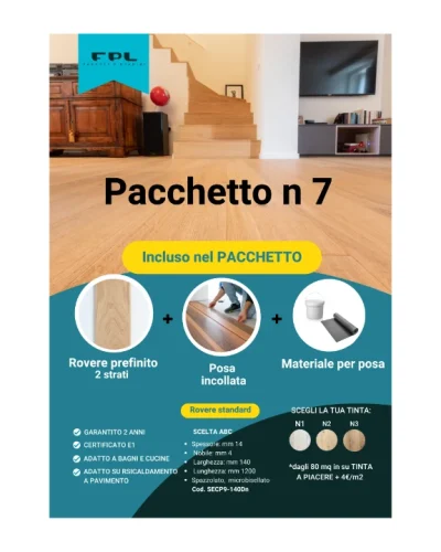 PACCHETTO PARQUET-POSA  #7