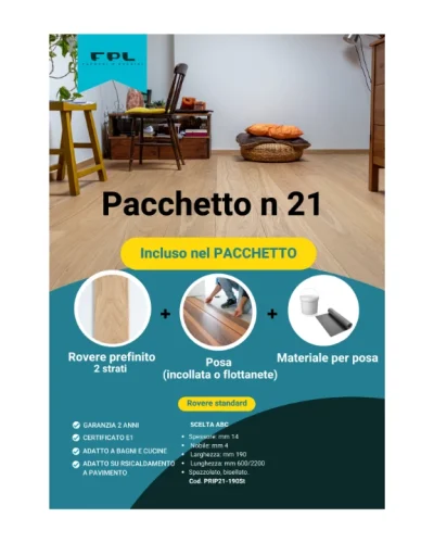 PACCHETTO PARQUET-POSA  #21
